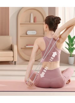 AROAQ 8-Shaped Resistance Bands for Women and Men - Chest Expander, Arm Tensioner, Yoga Gym Fitness Pulling Exercise Band  - Image 2