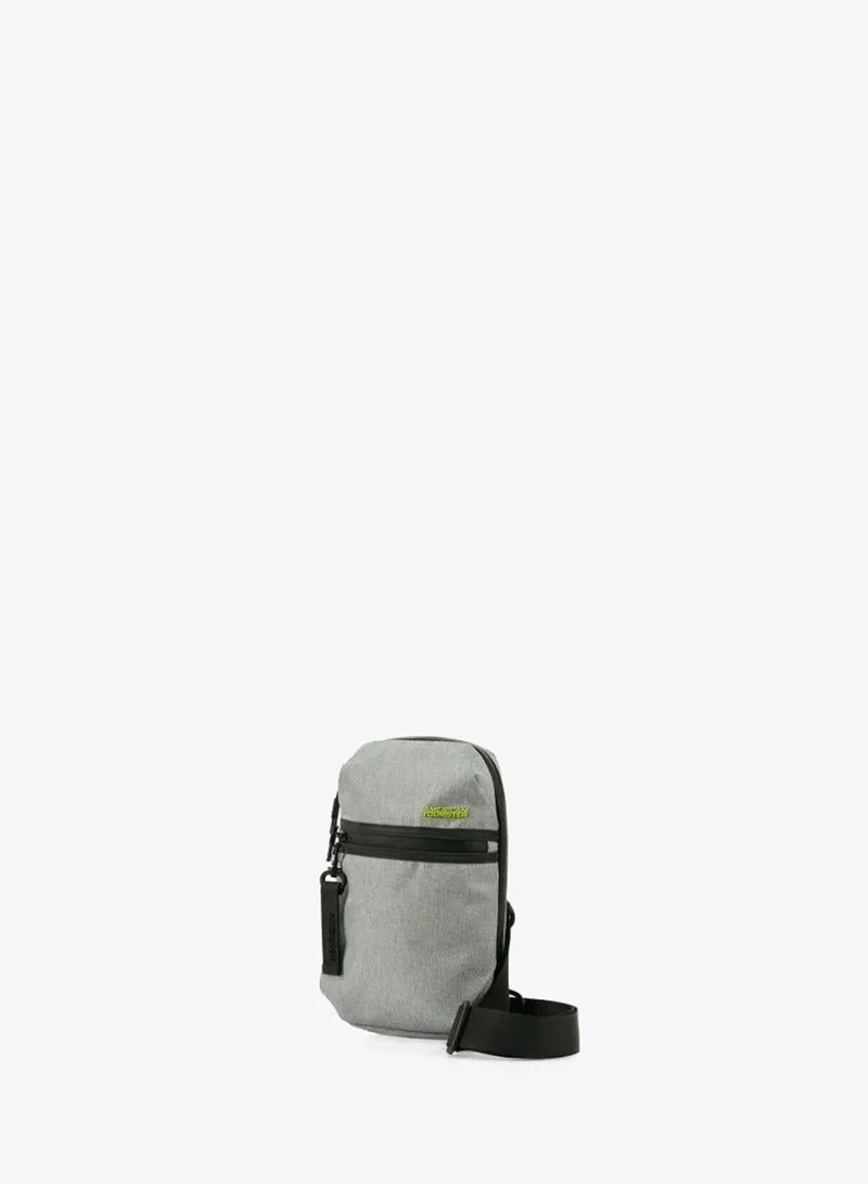 american tourister orbit sling bag - light grey - 1 years global warranty
