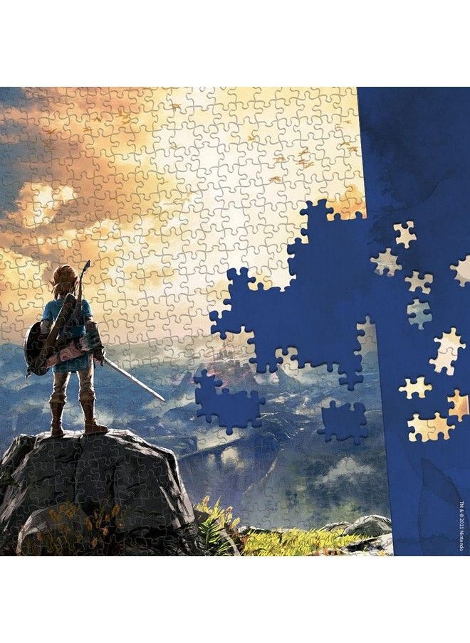 USAopoly The Legend Of Zelda "Breath Of The Wild" 1000 Piece Jigsaw Puzzle Collectible Puzzle Featuring Link From The Legend Of Zelda Video Game Officially Licensed Nintendo Merchandise  - Image 3