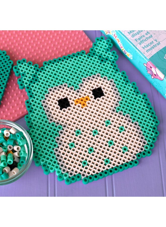 Perler Squishmallows Fused Bead Activity Kit with 5 Unique Patterns, Finished Project Sizes Vary, Multicolor 4393 Pieces - Image 5
