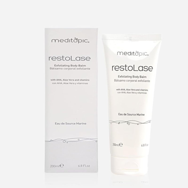 Meditopic restolase exfoliating body balm with aha & vitamin c -200ml
