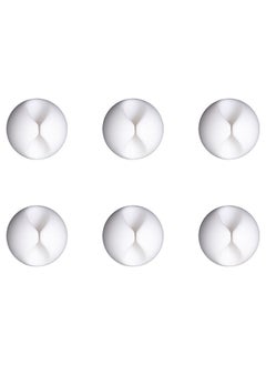 blupebble Anchor One Desk Tidy Organizer Cable Clip Set 6 Pieces Set  - Image 1