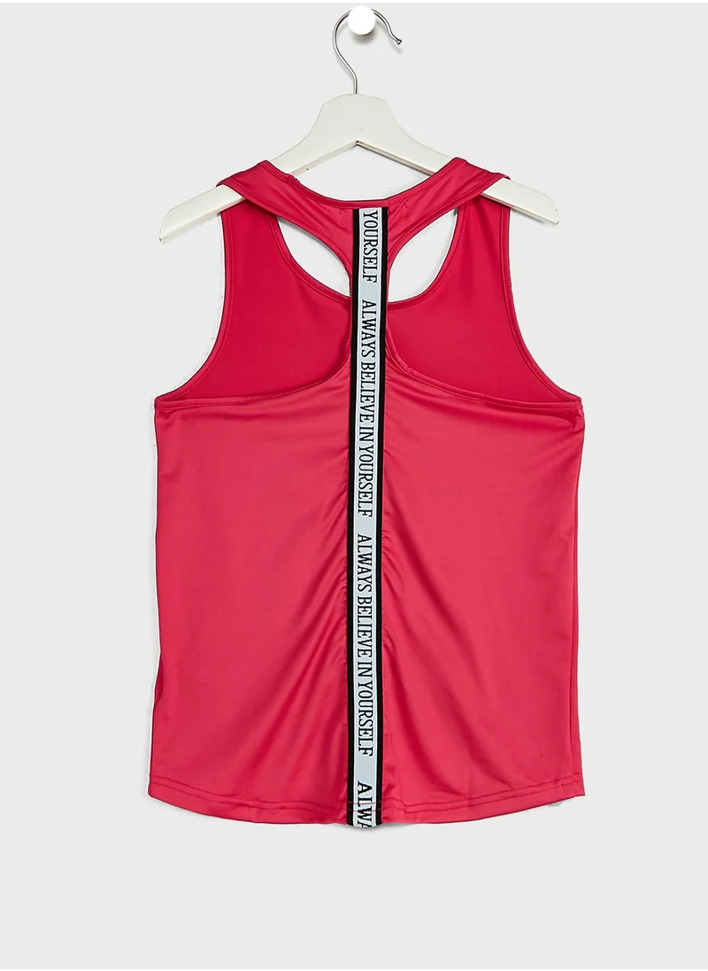 MINOTI Youth Workout Tank Top