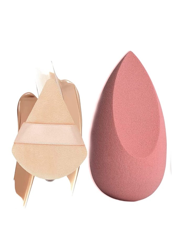 MEPOINT Makeup Sponge, 2 Pcs Multi-colored Blender Blending Beauty Sponges for Foundations,Powders & Creams, Vegan, Cruelty Free and Non-Latex (PACK OF 2) (Multi color) - Image 1