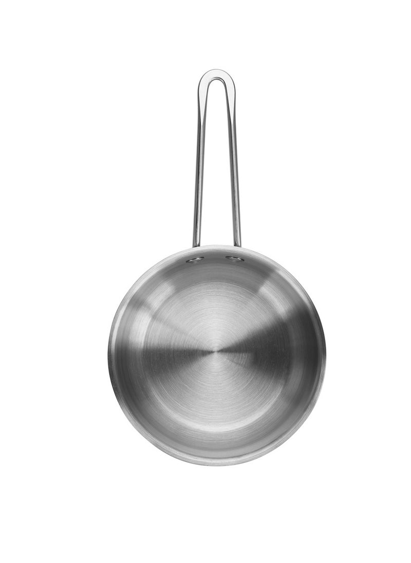 Fissman - Saucepan 900mL with Glass Lid, Stainless Steel 18/10 INOX304 Saucepan Gulliver Series, Induction Bottom Suitable for all Types of Stoves, Long Stay-Cool Ergonomic Handle - Image 1