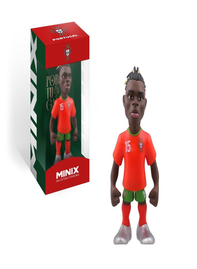 MINIX COLLECTIBLE FIGURINES - Sports Collectable 12 cm Figurine, Rafael Leao, Portugal - Image 1
