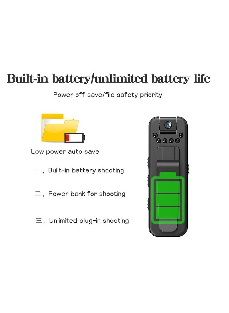GULFLINK MD14 1080P HD Portable Mini Infrared Night vision Security Camera Pen.  - Image 5