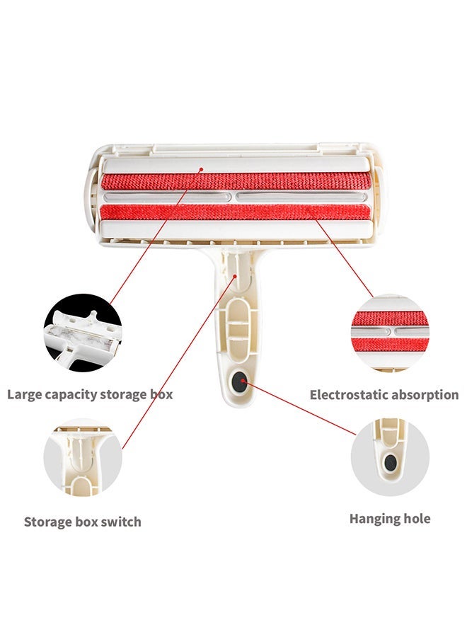 NIBEMINENT Hair Cleaner Roller with Large Storage Box Multicolor 20x20x5centimeter - Image 2