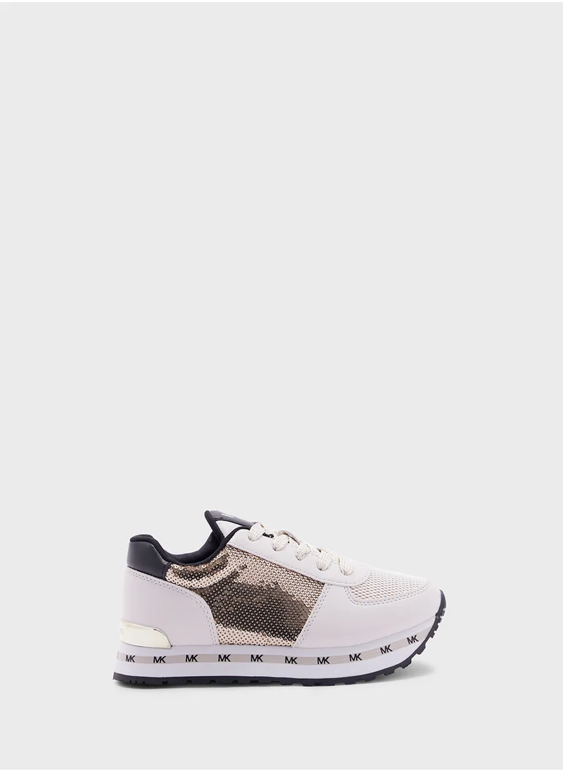 مايكل كورس Kids Ryley Ps Low Top Sneakers