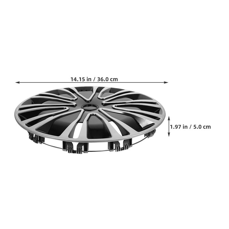🚗 غطاء محور عجلة بتصميم أنيق لمقاس 13 بوصة يناسب جميع السيارات - Image 3