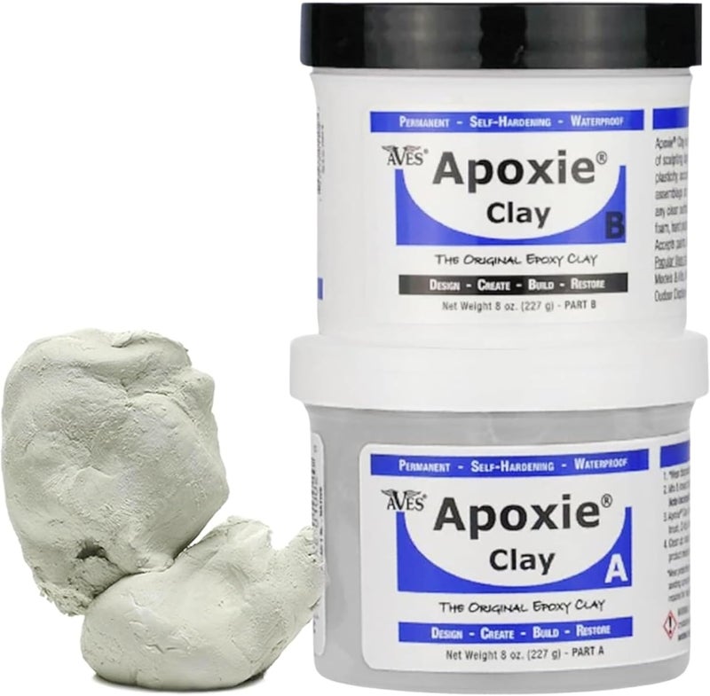 Aves Apoxie Air Dry Clay - Self Hardening Waterproof Sculpting Clay for Professionals, 1 Lb - Image 1