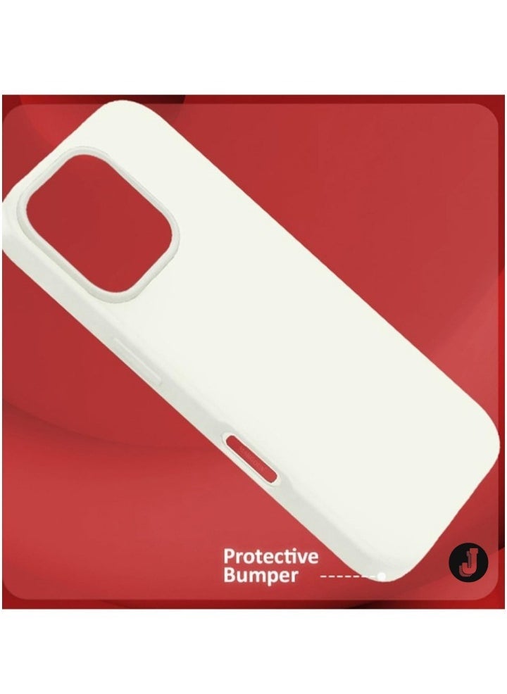 JAJEEK "Liquid Silicone Case for iPhone 16 Pro Max - Ultra Slim, Soft Anti-Scratch Microfiber Lining & Drop Protection" - Image 4