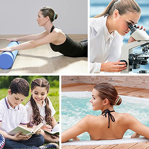 JessLab Spiral Hair Ties for Women 10Pack Traceless NoDamage Ponytail Holders Coils Hair Bands for Girls Assorted Colors - Image 5