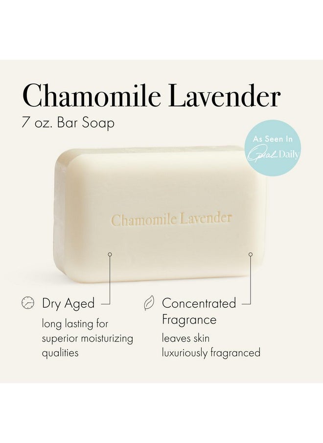 Lafco New York - Bar Soap Chamomile Lavender 7 Oz Ultrahydrating Natural Formula All Skin Types Made In Europe - Image 1