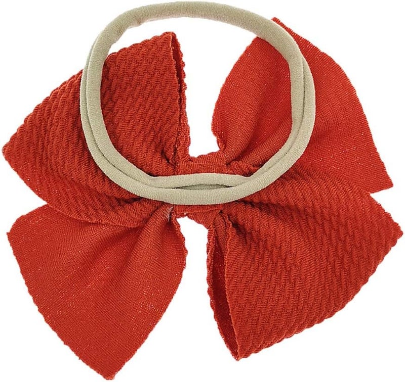 Toptim Baby Girl's Headbands and Bows - 18 Pack of 4.7" Bows for Newborns, Infants, and Toddlers - Image 4