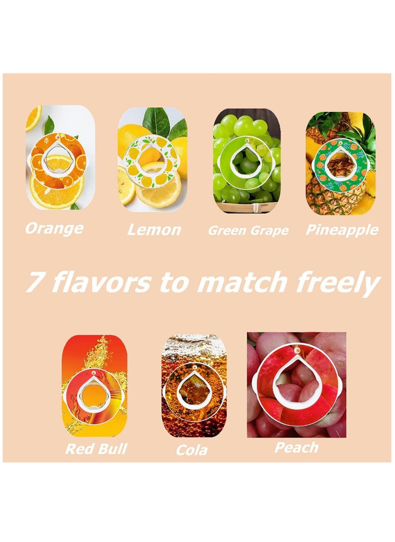 SYOSI - Sports Air Water Bottle BPA Free Starter up Set Drinking Bottles,750ML Fruit Fragrance Water Bottle, with 7 Flavour pods%0 Sugar Water Cup, for Gym and Outdoor Gift - Image 1