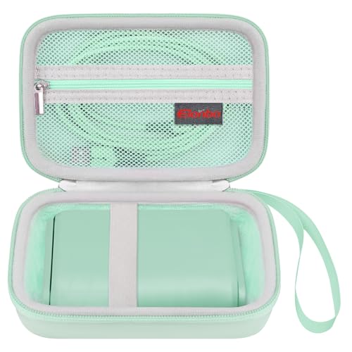Elonbo Carrying Case for GL.iNet GL-MT3600BE (Beryl 7)/ GL-MT3000 (Beryl AX)/ GL-AXT1800 Portable Travel Router, Pocket WiFi Hard Travel Bag, Mini Mobile Hotspot Router Storage Holder, Green - Image 1