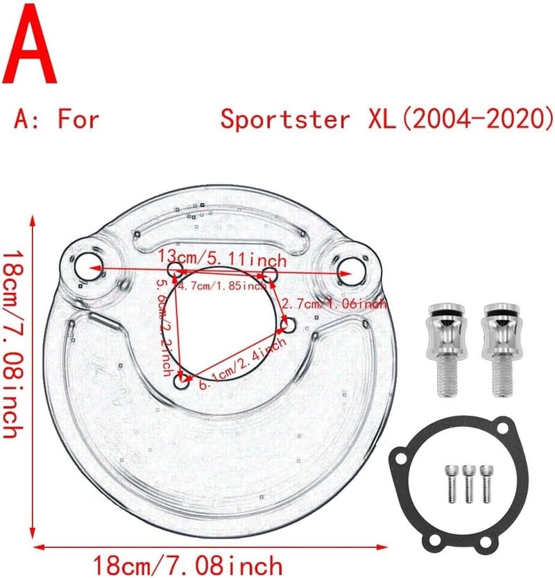 Wivplex Motorcycle Air Cleaner Intake Filter - Image 3