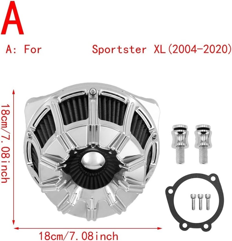 Wivplex Motorcycle Air Cleaner Intake Filter - Image 2
