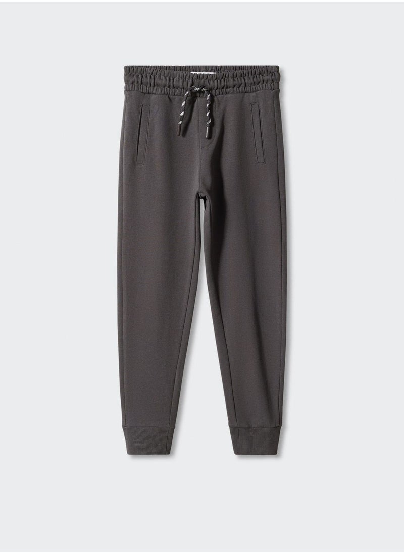 MANGO - Kids Essential Sweatpants - Image 1