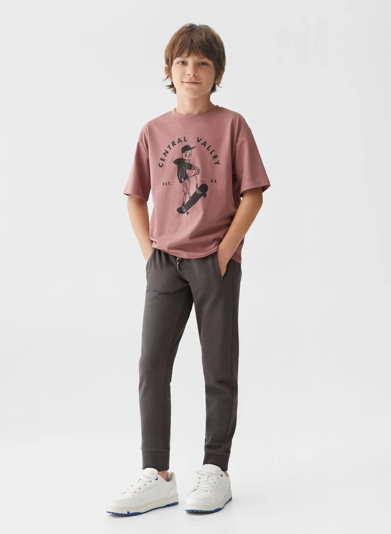 MANGO Kids Essential Sweatpants