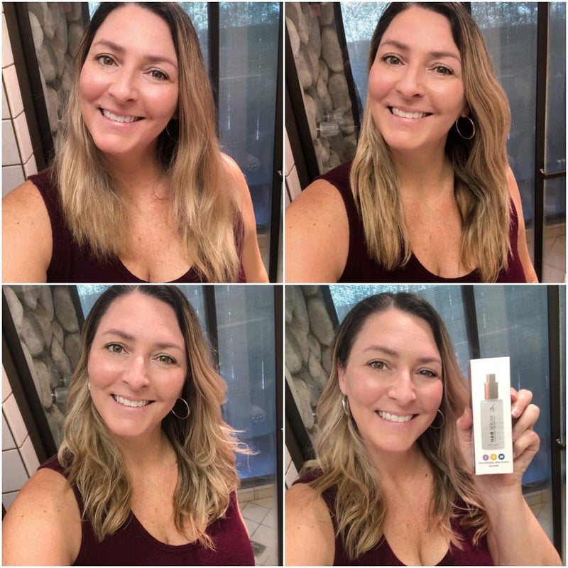 HerStyler Serum, 4 Pack - Hair Styling Agent with Argan Oil for Dry, Damaged Hair - Frizz Control Serum for Straightening, Shine, Trendy Tresses - Image 5