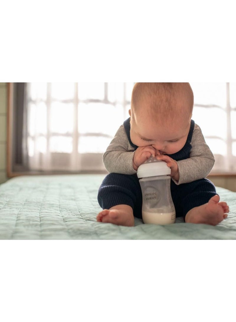 فيليبس رضّاعة أطفال طبيعية 266.5 مل – حلمة تقويمية للرضاعة المريحة (عبوة من 3) - Image 2