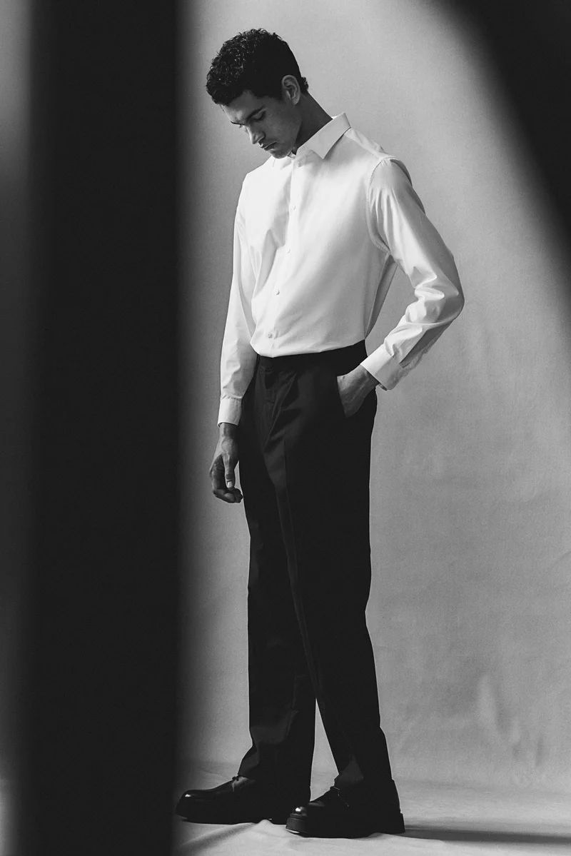 H&M Suit Trousers Straight Fit