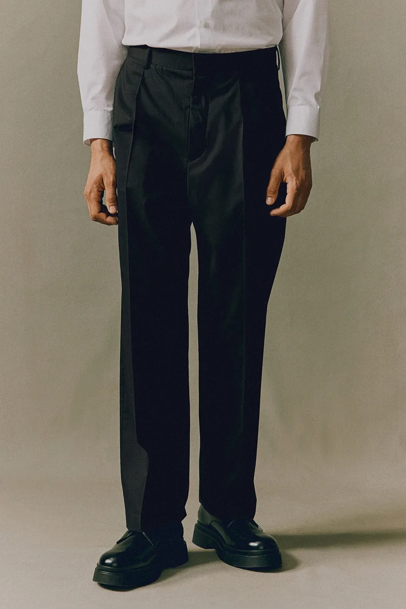 H&M Suit Trousers Straight Fit