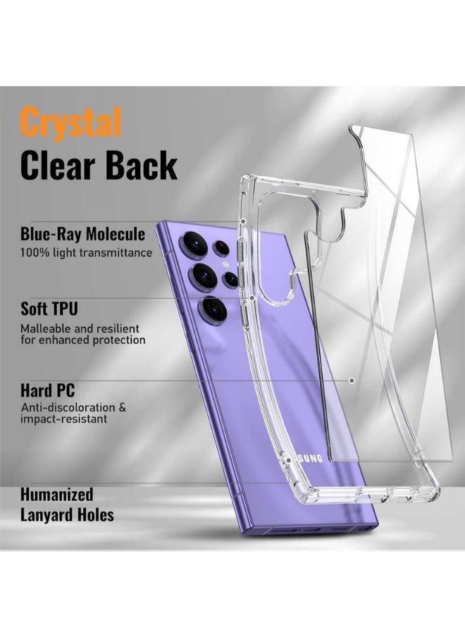 Protect PROTECT Back Case Clear Case for Samsung Galaxy S25 Ultra  | Full Body Case Transparent Phone Case
Model: LSAMS25U  - Image 4