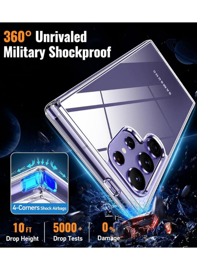 Protect PROTECT Back Case Clear Case for Samsung Galaxy S25 Ultra  | Full Body Case Transparent Phone Case
Model: LSAMS25U  - Image 3