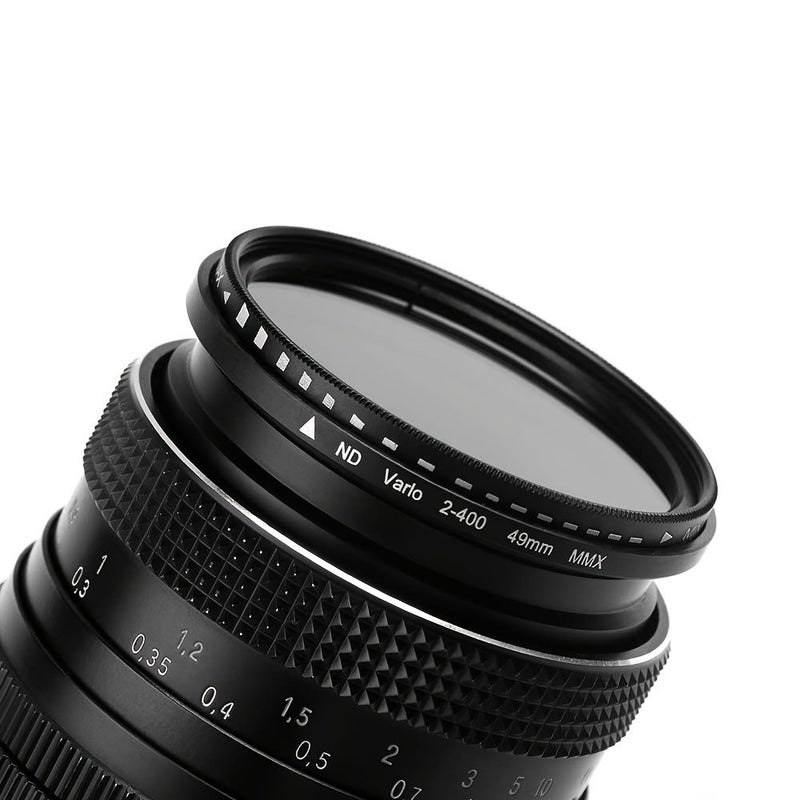 Variable Neutral Density ND2 ND400 Filter 46mm for DSLR Cameras - Image 2