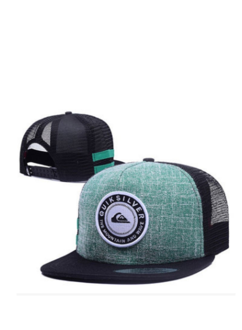 كويك سيلفر Quiksilver Mesh Cap: Circular Logo  Surf - Inspired Style