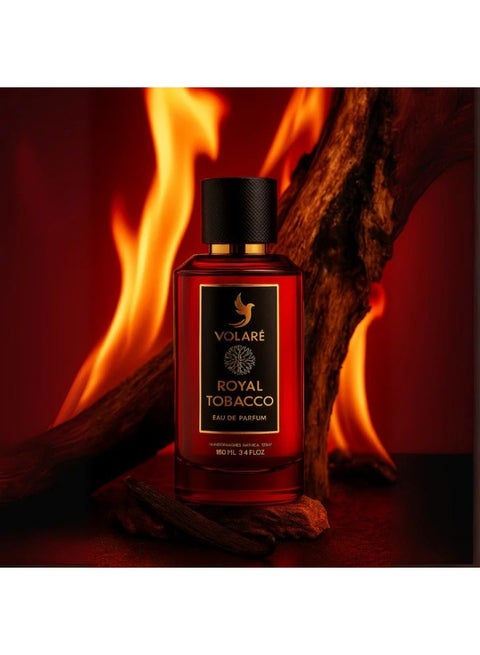 VOLARE Royal Tobacco Eau De Parfum for Men - 100 ml (Inspired by Red Tobacco  Intense)‏ | Best Price Egypt