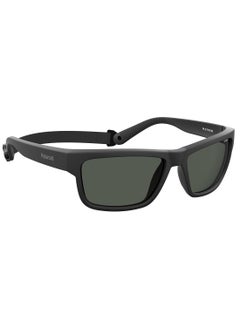 Polaroid Polarized Square Eyewear Sunglasses PLD 7031/S      BLACK 59  - Image 3