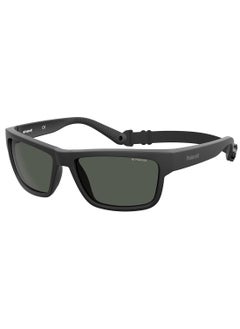 Polaroid Polarized Square Eyewear Sunglasses PLD 7031/S      BLACK 59  - Image 1