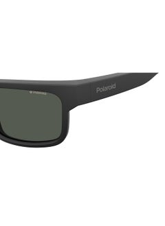 Polaroid Polarized Square Eyewear Sunglasses PLD 7031/S      BLACK 59  - Image 4