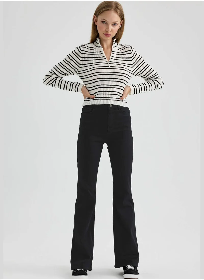 DeFacto Flare Fit Gabardine Culottes