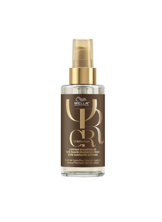 Wella Professionals Oil Reflections Luminous Smoothening Hair Oil| Luxury Hair Oil| For All Hair Types| 3.38 Fl Oz  - Image 1