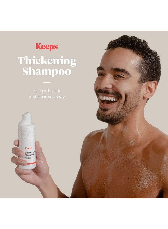 Keeps Hair Regrowth Treatment Mens Shampoo for Fuller, Thicker Looking Hair, 8 oz - Thinning and Hair Growth Shampoo for Men - DHT Blocker - Infused with Biotin, Caffeine, & Saw Palmetto - Image 3