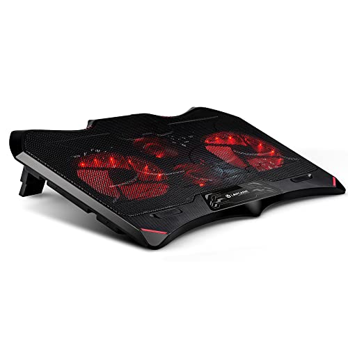 LAPCARE Winner Cooling Pad with 4 Fans Laptop Stand, Black - Image 1