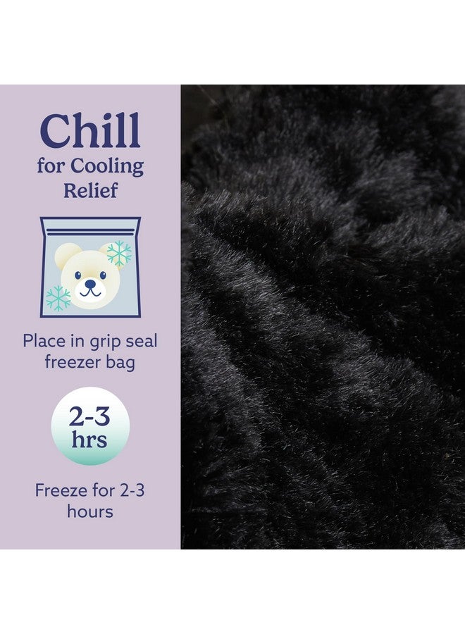 warmies Microwavable & Weighted Stuffed Animals, Black Cat - Heated Stuffed Animal Plushie for Warmth & Comfort - Cute Soft Plush Toys for Adults & Children (Boys, Girls, Babies & Toddlers) - Image 5