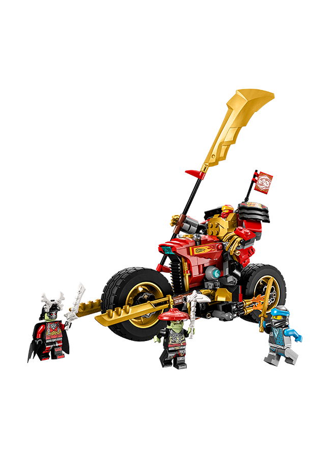 ليغو Ninjago Kai’S Mech Rider Evo 71783 Building Toy Set Featuring A Ninja Motorcycle, Mech, Kai And Bone Warrior Minifigures; Action Toys For Kids Aged 7+ (312 Pieces)