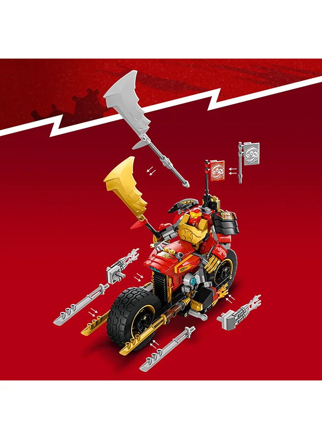 ليغو Ninjago Kai’S Mech Rider Evo 71783 Building Toy Set Featuring A Ninja Motorcycle, Mech, Kai And Bone Warrior Minifigures; Action Toys For Kids Aged 7+ (312 Pieces)