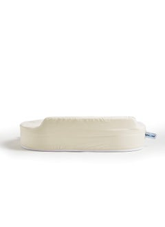 My Brest Friend Organic Cotton Deluxe Nursing Pillow Cover Slipcovers For Baby Adjustable Fit Easy Care Durable Original Nursing Pillow Not Included Organic Cream  - Image 4