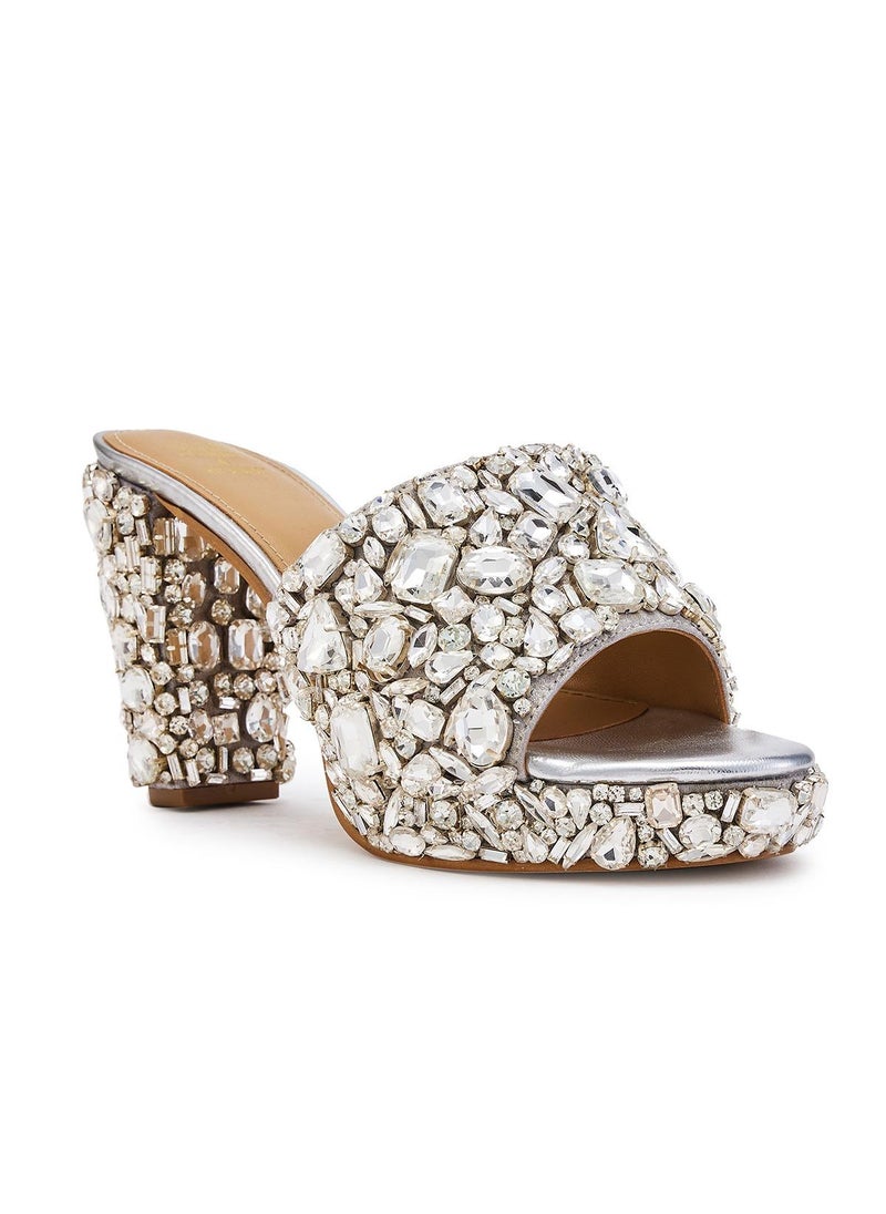 Anaar Anaar It Girl Platform Sandals, Womens Festive, Special Occasion and Partywear Premium Sandals  - Image 1