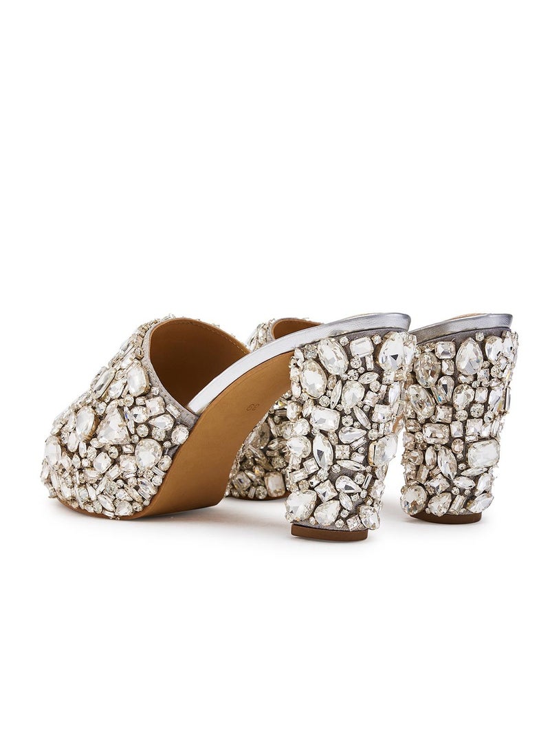 Anaar Anaar It Girl Platform Sandals, Womens Festive, Special Occasion and Partywear Premium Sandals  - Image 3