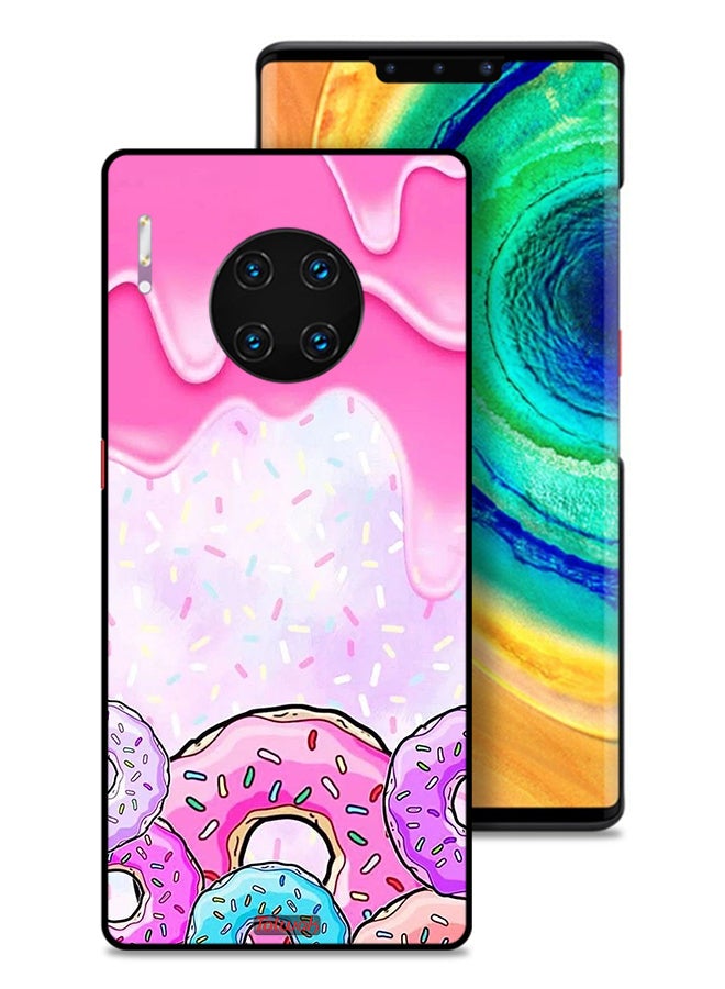 Tolwak Huawei Mate 30 Pro 5G Protective Case Cover Donut Colors - Image 1