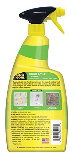 Goo Gone منظف الجص والبلاط من غو غون - 28 أونصة - يزيل البقع الصعبة والأوساخ الناتجة عن العفن والعفن الفطري ورغوة الصابون وتصبغات المياه العسرة - آمن على البلاط والسيراميك والبورسلين - Image 2