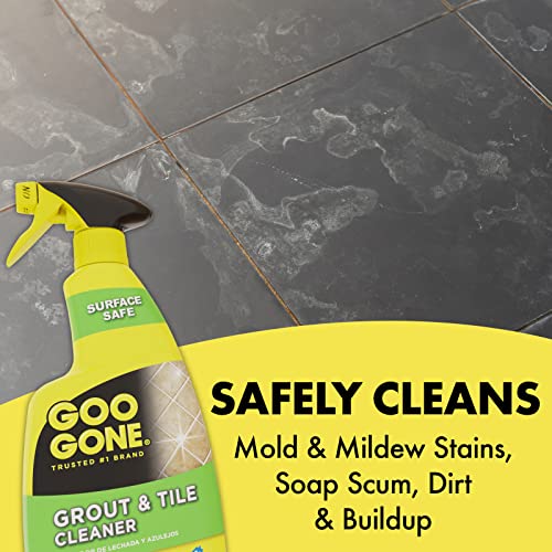 Goo Gone منظف الجص والبلاط من غو غون - 28 أونصة - يزيل البقع الصعبة والأوساخ الناتجة عن العفن والعفن الفطري ورغوة الصابون وتصبغات المياه العسرة - آمن على البلاط والسيراميك والبورسلين - Image 3